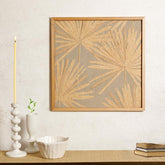 Raffya Embroidered Square Wall Art